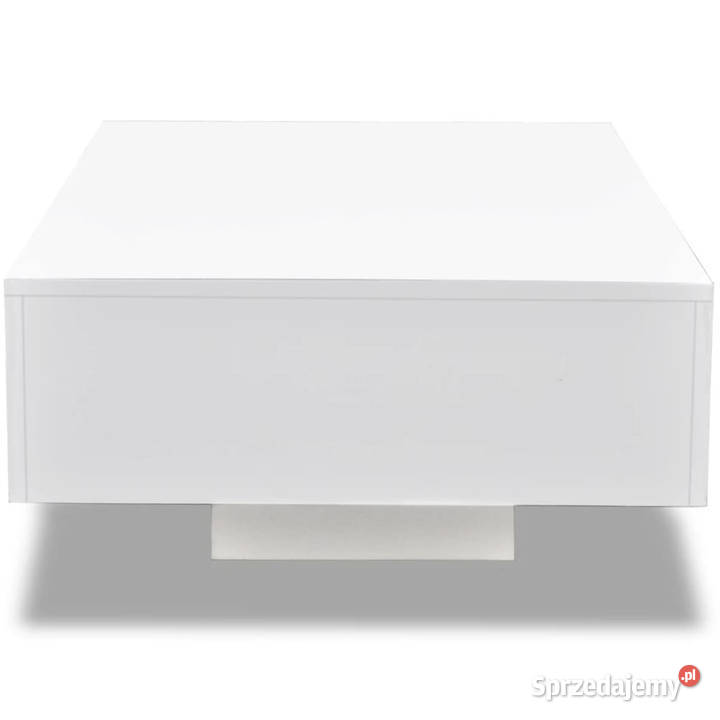 Stolik do salonu biały wysoki połysk WM244022 Warszawa sprzedam