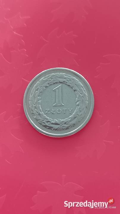 Moneta 1 1992 piękna SALE śląskie Jastrzębie-Zdrój sprzedam