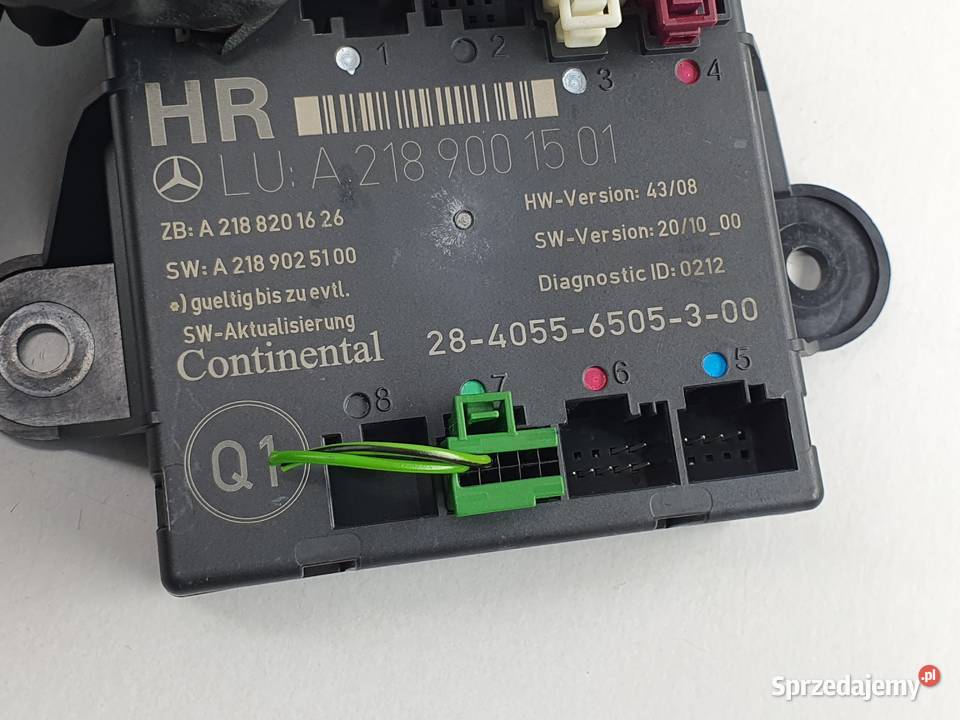 Modul Drzwi Prawy Tyl Mercedes Cls W218 sprzedam