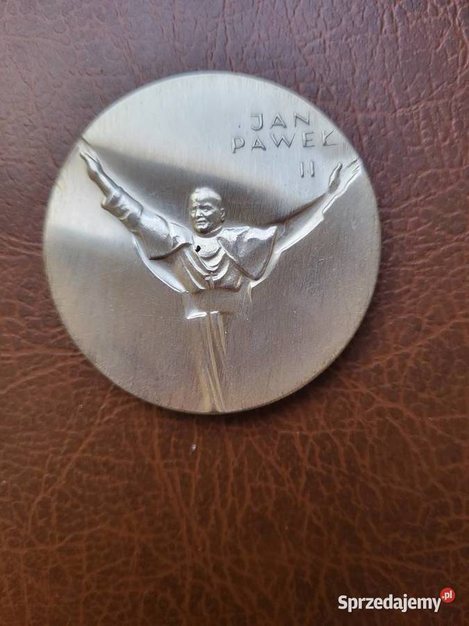 Przepiękny medal Jana Pawła II Zielona Góra
