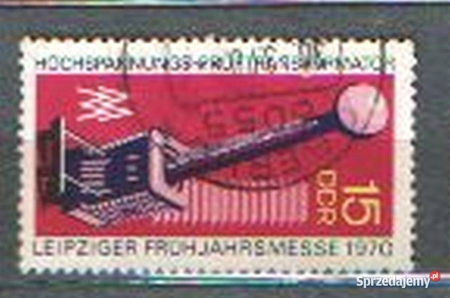 Zn NRD Mi 1552 77 80 605 21 3 kas 1970 Filatelistyka Gliwice