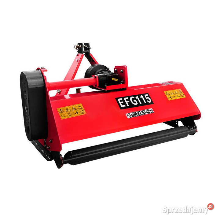 Kosiarka bijakowa EFG 115 4FARMER czerwona Międzyrzec Podlaski