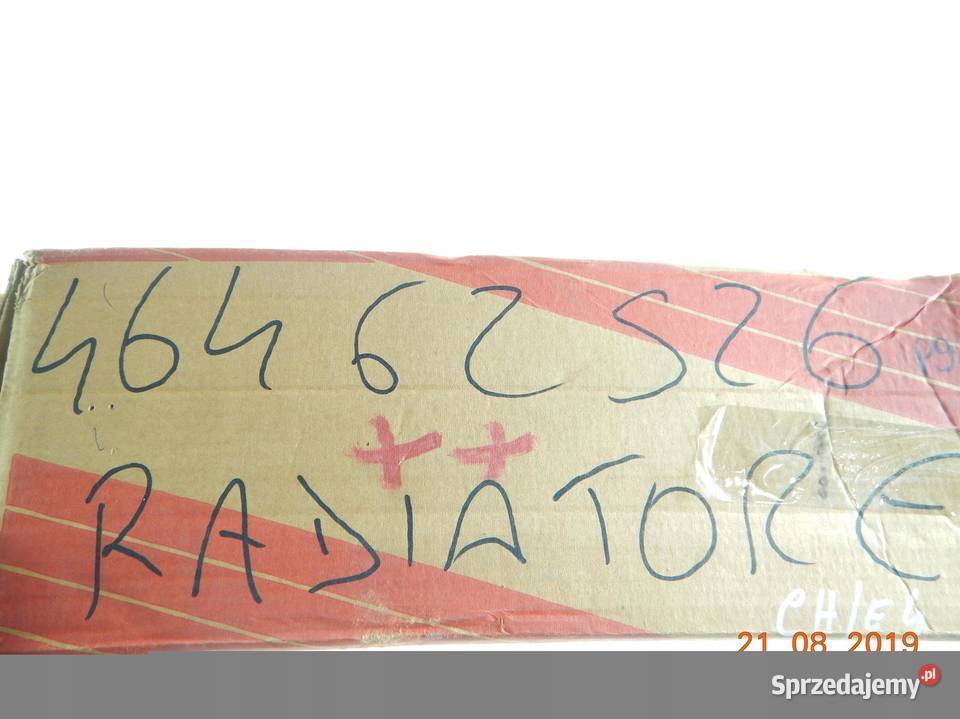 CHŁODNICA WODY FIAT BRAVA 9601 19 D 46462526 ASO