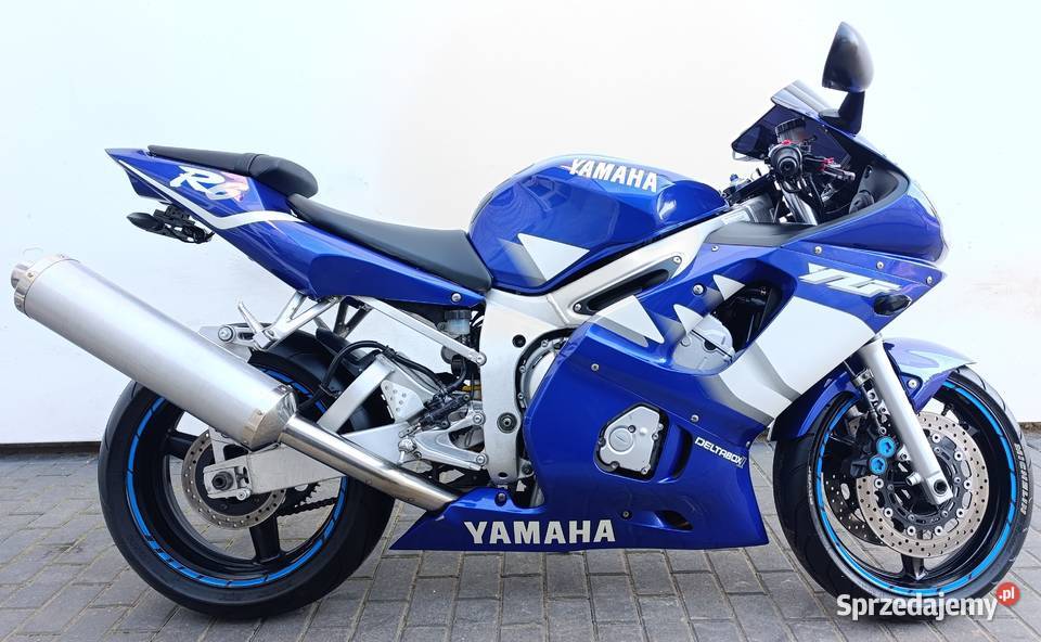 Yamaha R6 YZFR6 ładna ORYGINALNY STAN 2000 Yamaha Ostrołęka
