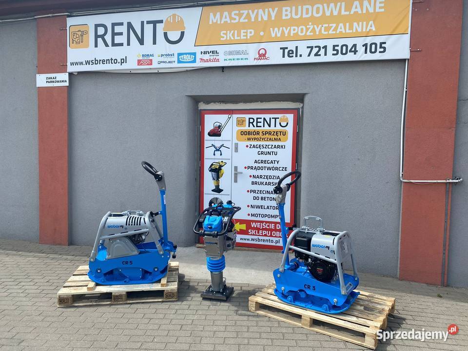 Zagęszczarka Rewersyjna BOMAG BPR 3560 Honda Konin