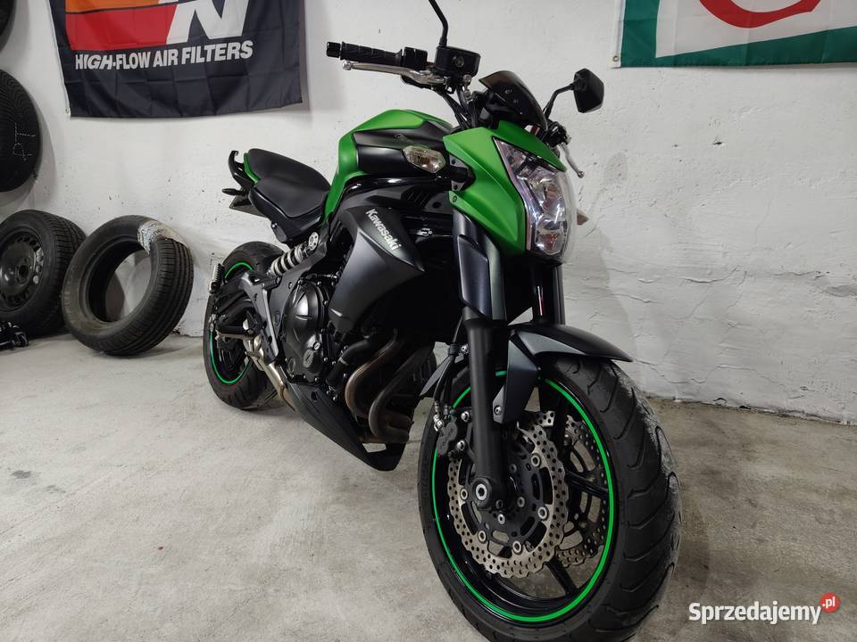 Kawasaki ER6N 2013r na kategorię A2 (zablokowana)