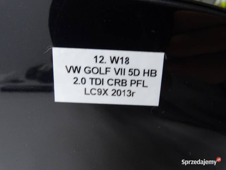 KLAPKA WLEWU PALIWA KOREK 1K0010497C VW GOLF VII osobowe małopolskie
