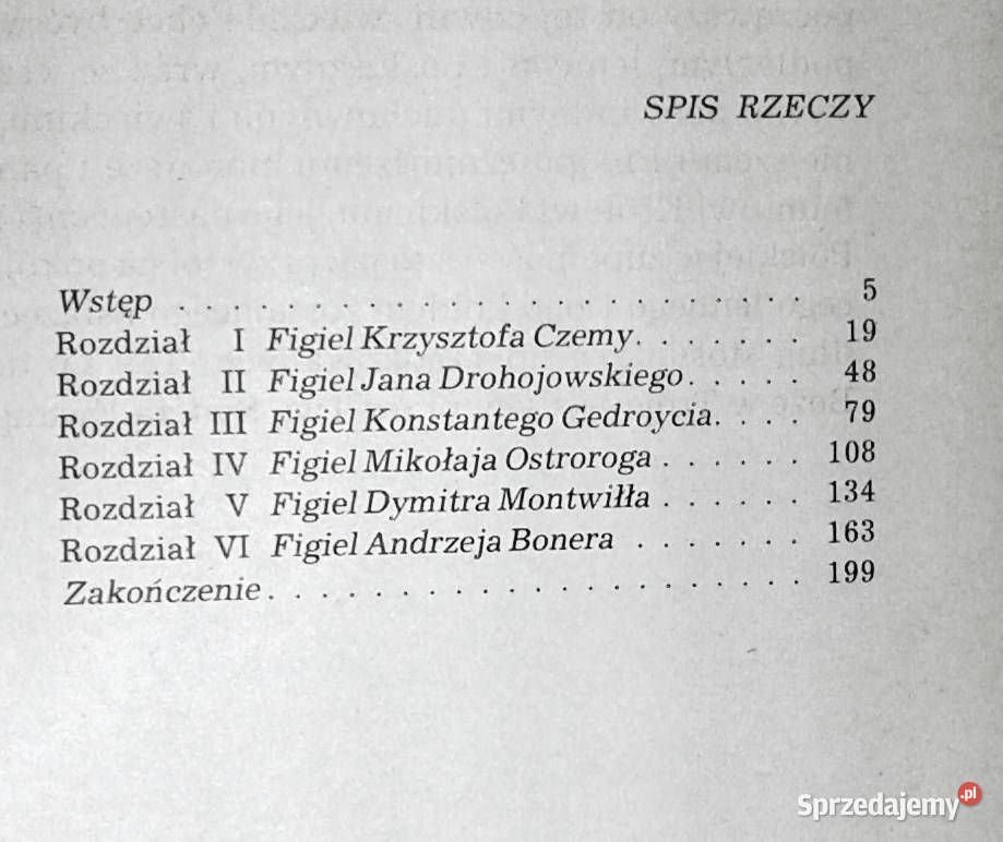 Paziowie króla Zygmunta Antonina Domańska