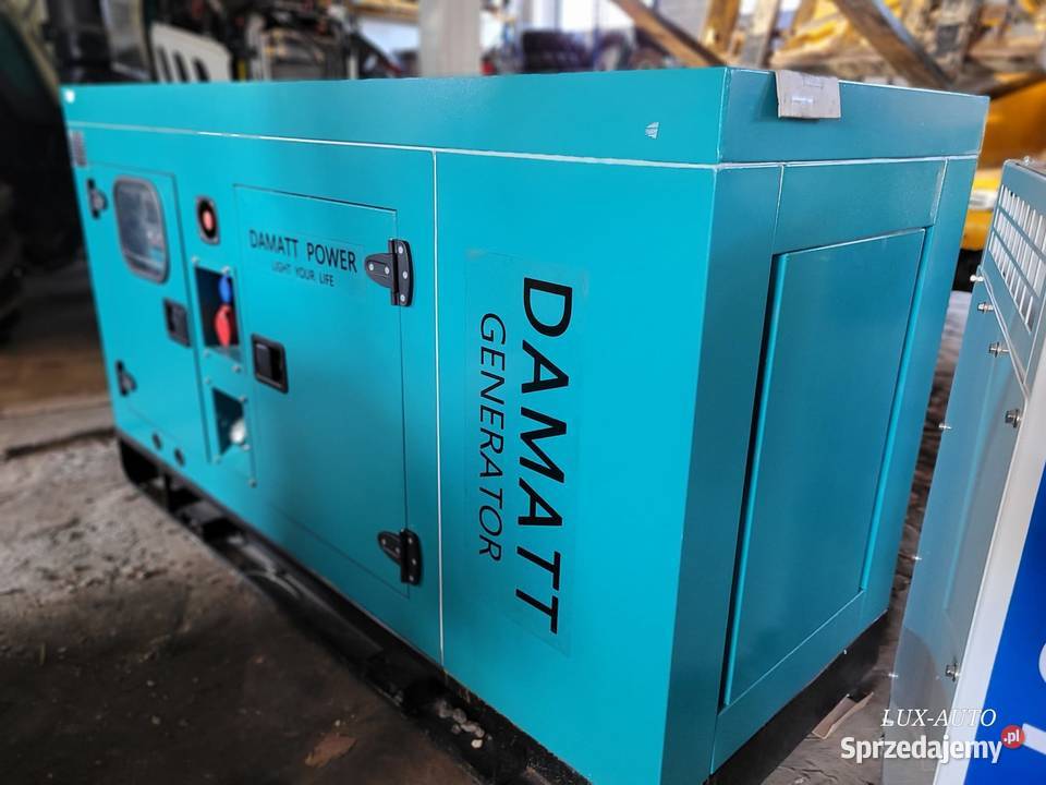 Agregat generator DAMATT CA30 41 kVA Silent podkarpackie Zaklików sprzedam