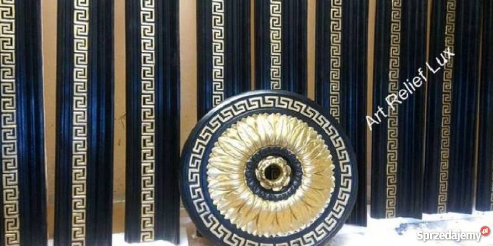 SZTUKATERIA GIPSOWA PŁASKORZEŹBA GRECKA CZARNO lubuskie Zielona Góra