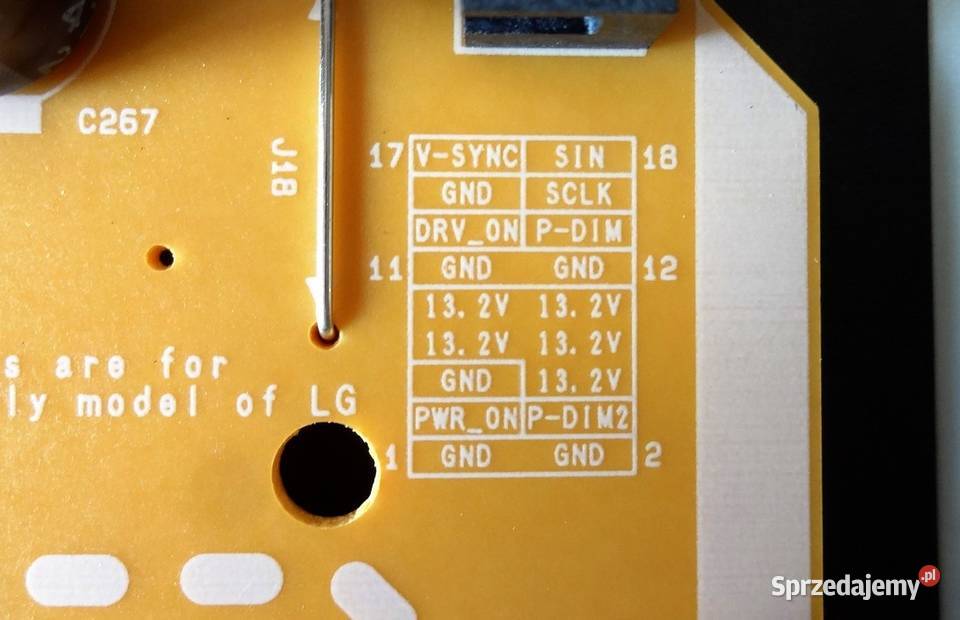 LG 49SK8100PLA UHD zasilacz LGP4955186 Szczecin sprzedam