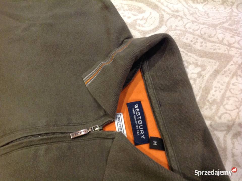Koszulka Polo Męska WESTBURY M Zielona Khaki Nowa Sól