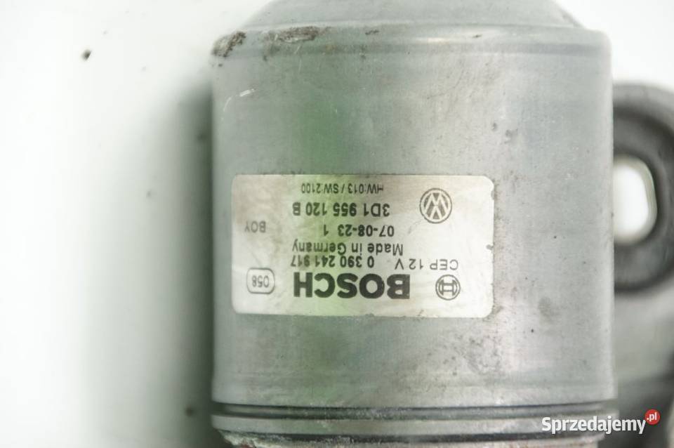 MECHANIZM WYCIERACZEK PRZÓD VOLKSWAGEN PHAETON Lipno