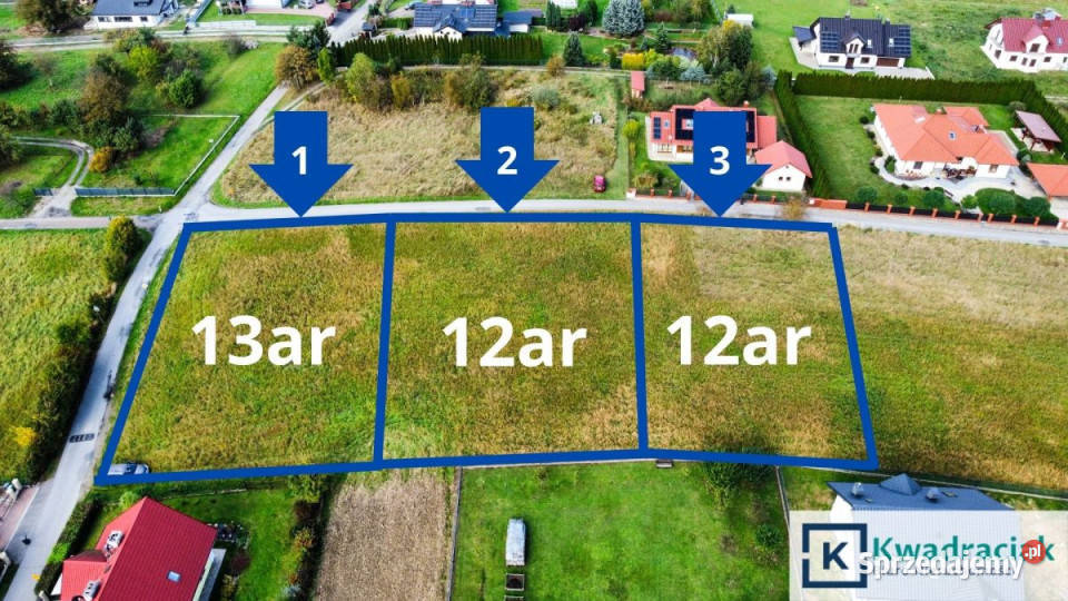 Działka Jasło 1200m2 129zł/m2 sprzedam