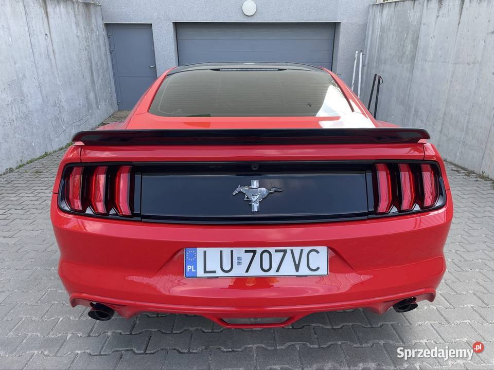 Ford Mustang 37 2016 automat duże radio CarPlay 165km lubelskie Lublin