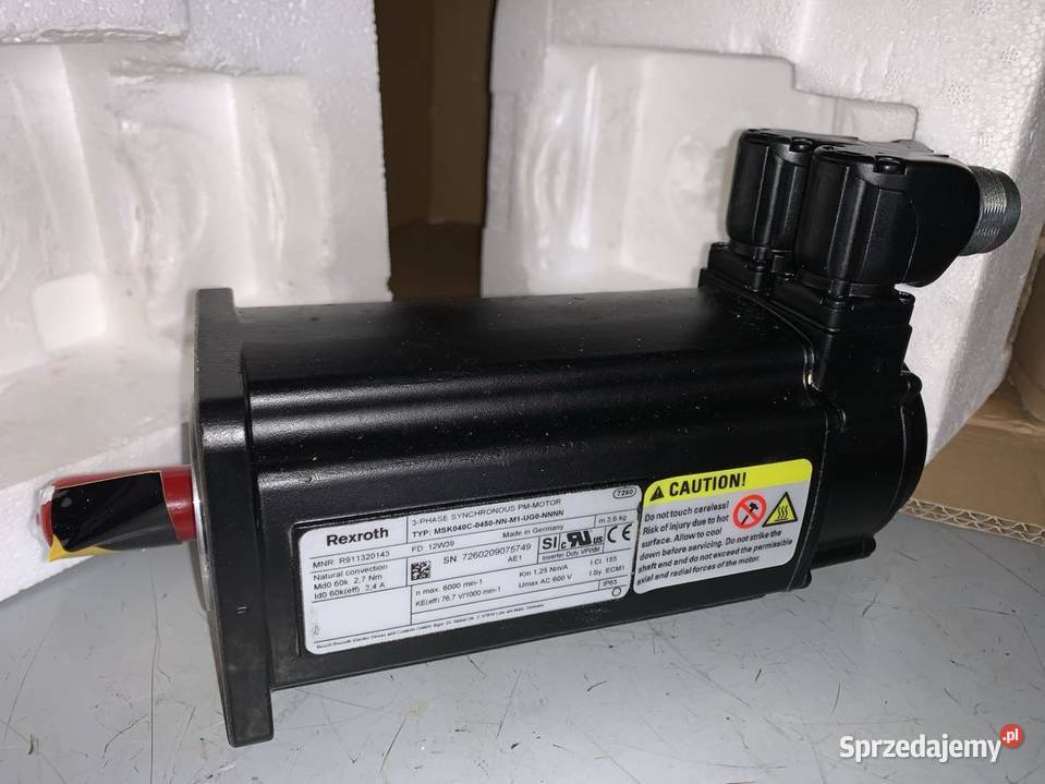 Rexroth R911320143 MSK040C 0450 NN M1 UG0 NNNN Pozostałe Warszawa