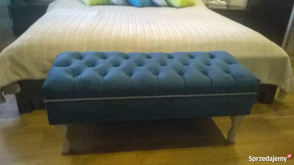 Ławka pikowana tapicerowana ćwieki otwierana sprzedam