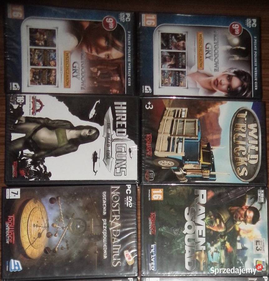 Gry komputerowe PC 1111 dvd retro folia CI