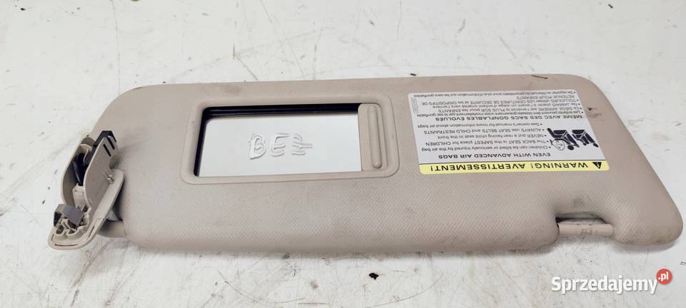 OSŁONA SŁONECZNA PRAWA AUDI A4 B8 8K0857552 BEŻ śląskie