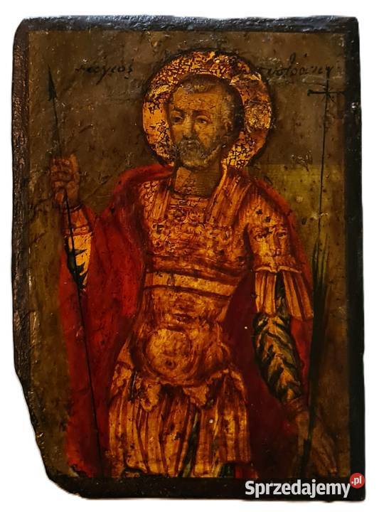 Ikona Święty Eustachy Rzymski 0330 Warszawa