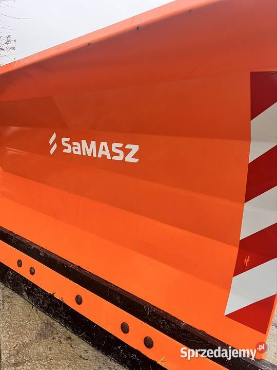 Pług do śniegu Samasz PSV RAM 3m posypywarka SaMasz