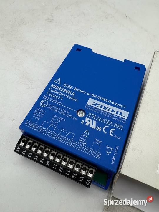 ZiehlAbegg MSR220KA T222471 Przekaźnik