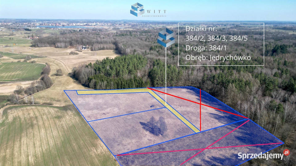 Działka Jędrychówko 7979m2 31zł/m2