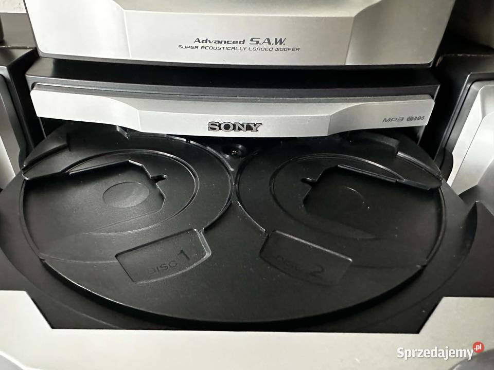 Wieża SONY MHC RG440S ori karton i akcesoria Gołąb