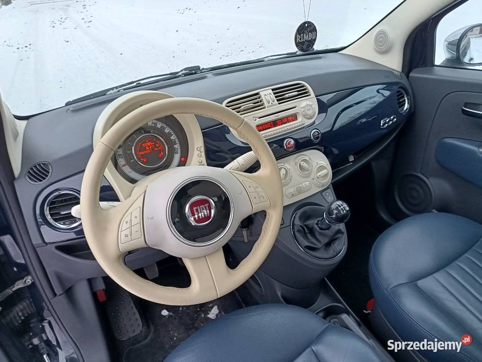 Fiat 500 turbo 900cc SZYBER DACH 500 łódzkie Podkonice Miejskie