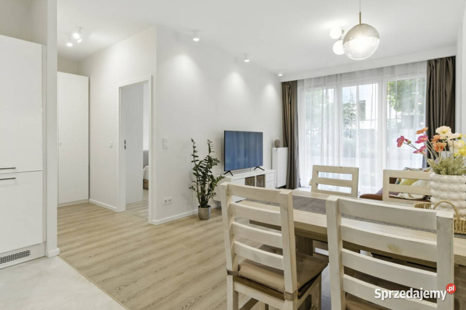 BEZPOŚREDNIO 2pokojowe mieszkanie z ogrodem Sprzedaż Warszawa sprzedam