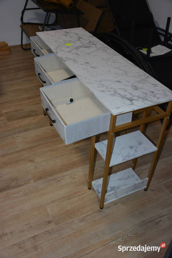 Biurko proste szuflady półki Jaworzno