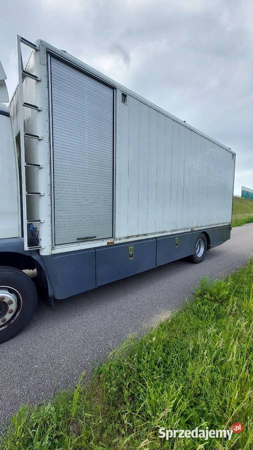 Zabudowa kontener kamper koniowóz automatyczna Mińsk Mazowiecki