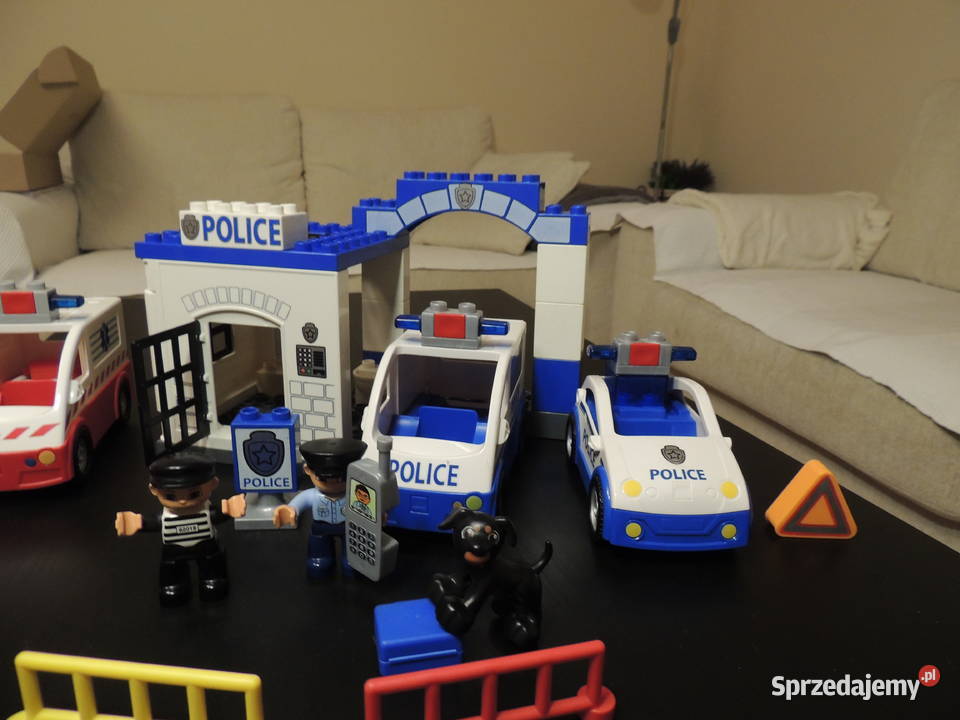 Okazja LEGO DUPLO więzienie policja i karetka