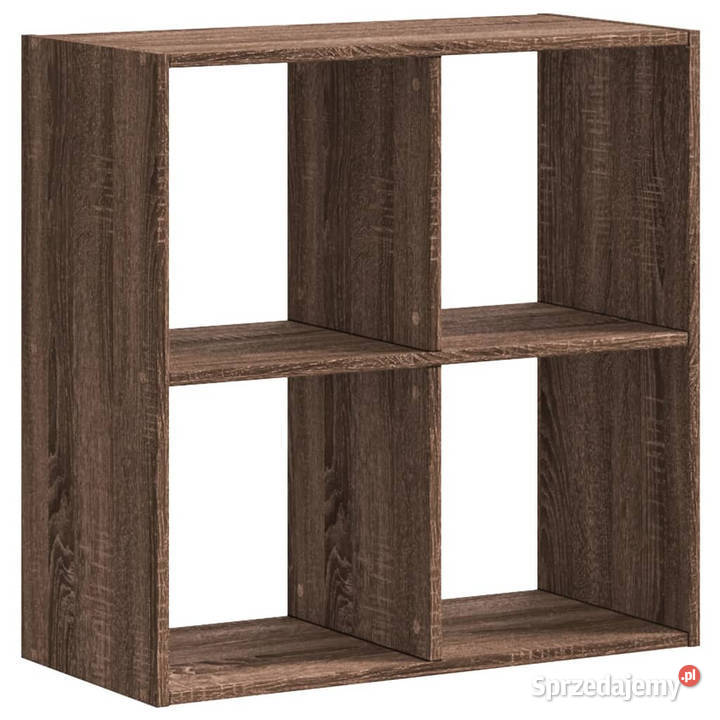 Regał brązowy dąb 685x32x685 materiał sprzedam