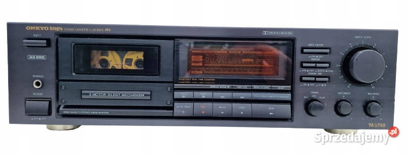 Magnetofon Onkyo Integra TA2750 Stereo Cassette Audio Międzychód sprzedam