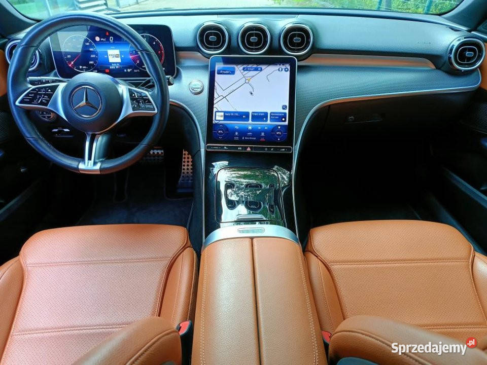 MercedesBenz Klasa C 2023r FV 23 4X4 ACC Virtual nieuszkodzony śląskie Rybnik sprzedam