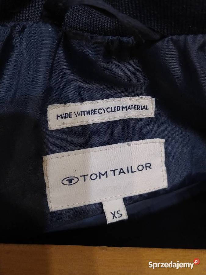 Tom Tailor XS kamizelka pikowana bezrękawnik Grzybek małopolskie Kraków
