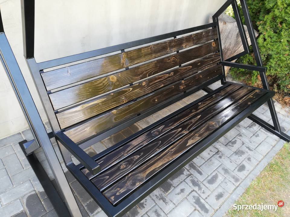 Huśtawka ogrodowa metalową Meble ogrodowe małopolskie Kraków sprzedam