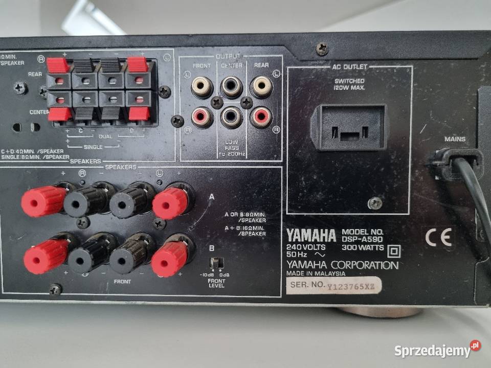 Amplituner Yamaha DSPA590 300W Watts Yamaha Skawina