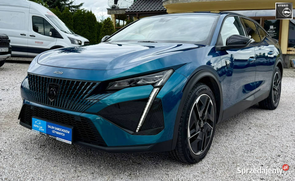 Peugeot 408 GTlinePluginFull wersjaGwarancja nawigacja Kamienna Góra