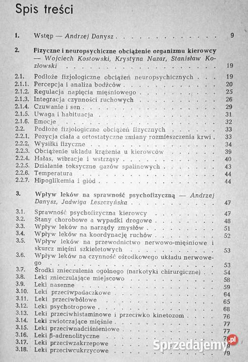 Leki a kierowcy Andrzej Danysz Chełm