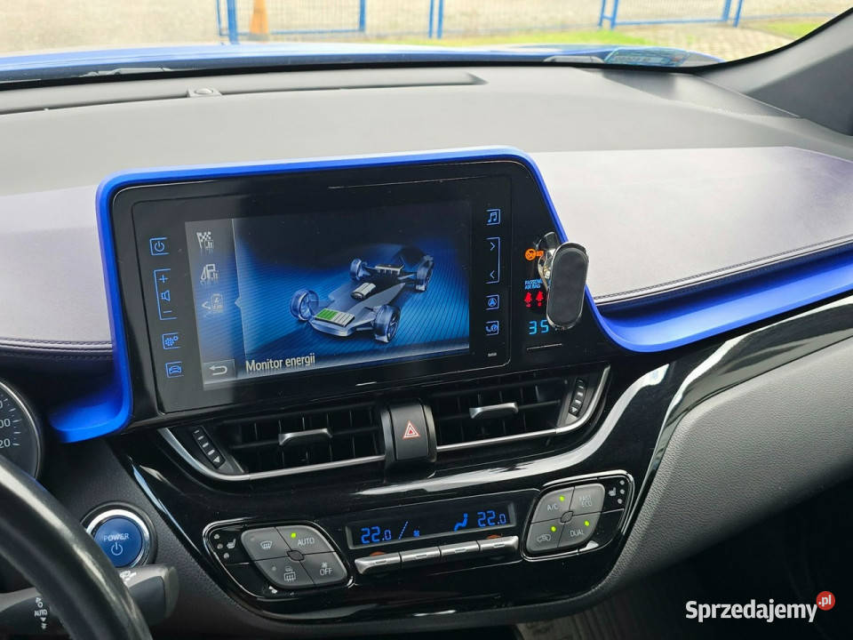 Toyota CHR Układ hybrydowy na gwarancji do 2028 czujnik deszczu Ustroń