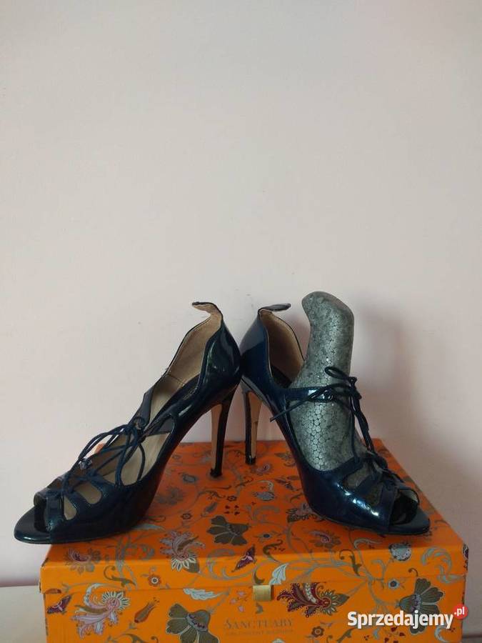 szpilki ZARA Basic Collection ciemny 23cm Radom