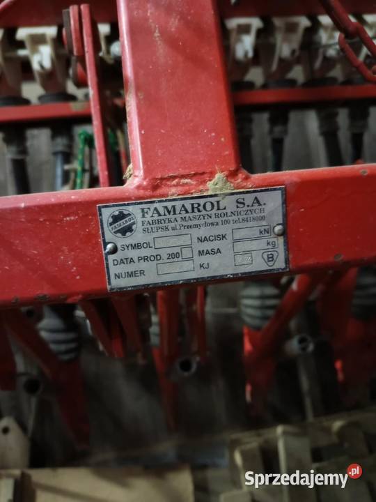 Siewnik famarol 3m Farmer Dzierzkowice-Góry sprzedam