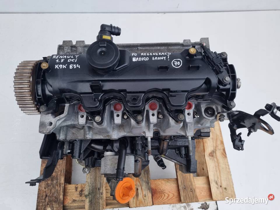 SILNIK Renault Fluence 15 DCI REGENERAC K9K834 sprzedam
