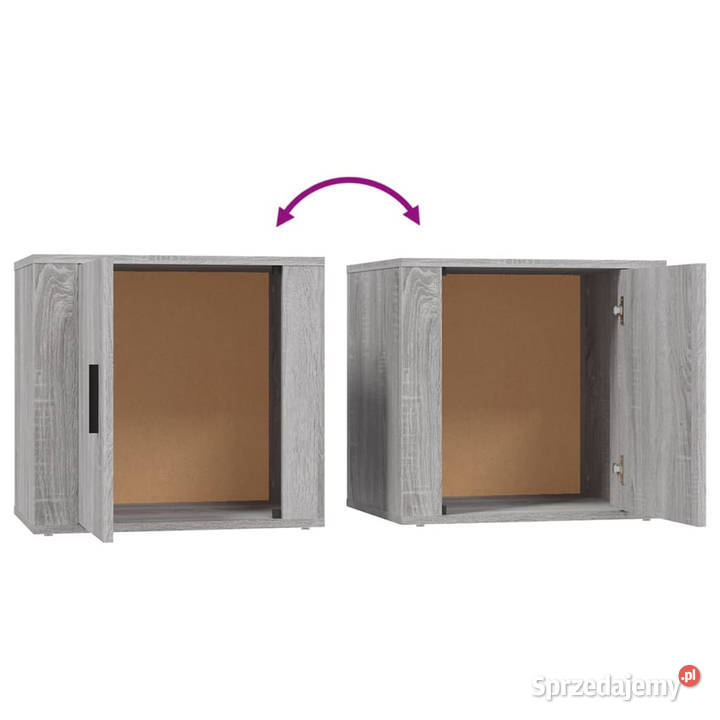 Szafka nocna szary dąb sonoma 50x39x47 WM816700 Warszawa