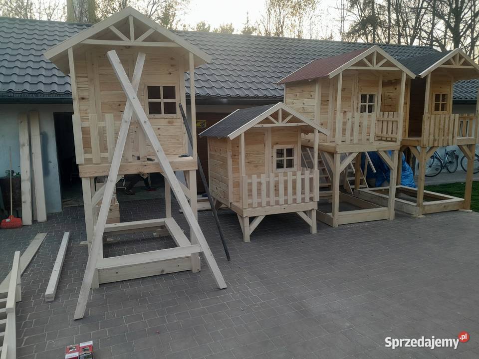 Domek drewniany plac zabaw Straszęcin