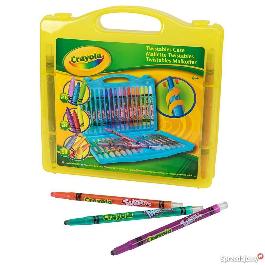 Crayola Duży Zestaw 32 Kredki Wykręcane Mogilany