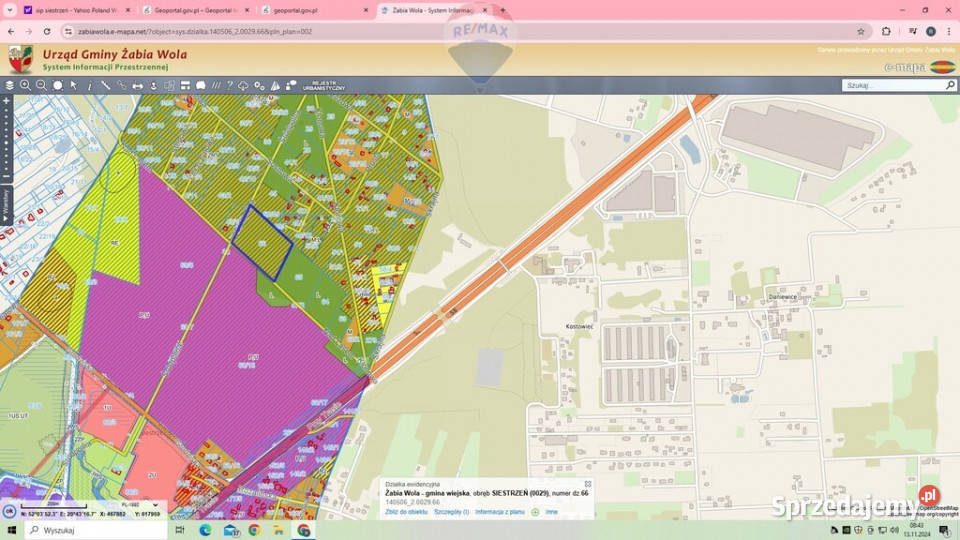 Siestrzeń działki pod duży dom bez podatku