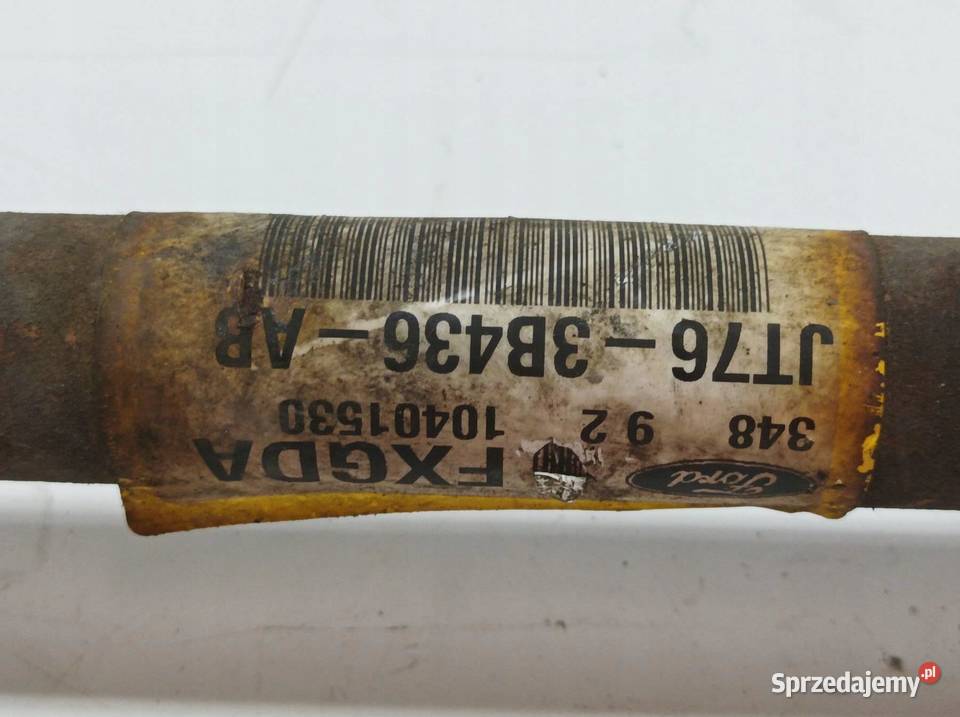 PÓŁOŚ PRAWY PRZÓD 15 D TRANSIT JT763B436AB Ford